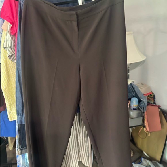 St. John Dark Brown Womem Dress Pants - Picture 5 of 6